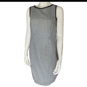 Size 4 Bob Mackie studios houndstooth shift dress lined